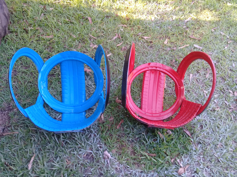 Balanço Infantil Sustentável em Pneu – Design Criativo e Seguro para Parquinhos