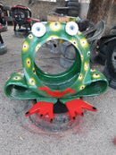 Sapo Ecológico Feito com Pneu – Decoração Charmosa para Jardins Criativos