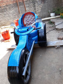 Triciclo Infantil Detalhado em Pneu Reciclado – Brinquedo Sustentável para Parquinho