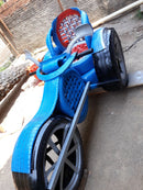 Triciclo Infantil Detalhado em Pneu Reciclado – Brinquedo Sustentável para Parquinho