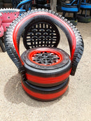 Poltrona Ecológica Detalhada Feita com Pneus – Conforto e Estilo para Ambientes Externos