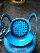 Balanço Infantil Sustentável com Encosto – Brinquedo Ecológico Feito com Pneus Reciclados