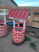 Pocinho de Jardim em Pneu Reciclado – Ideal para Paisagismo e Quintais Criativos