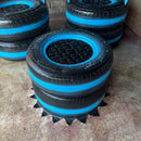 2 Poltrona Mais Um Mesinha Ecológica Simples Feita com Pneus – Conforto e Estilo para Ambientes Externos