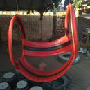 Balanço Infantil Sustentável Simples em Pneu – Ideal para Áreas Externas e Parquinhos