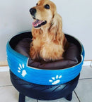 Caminha para Pet com Pés em Pneu Reciclado – Conforto Sustentável para Cães e Gatos
