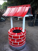 Pocinho Grande de Pneu de Camioneta – Ideal para Paisagismo e Áreas Externas