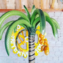 Coqueiro Decorativo de Pneu Reciclado – Arte Sustentável para Jardim e Varanda